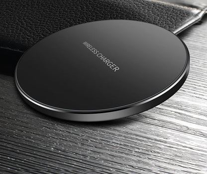 Fast Wireless Charging Pad – Compatible with iPhone & Samsung